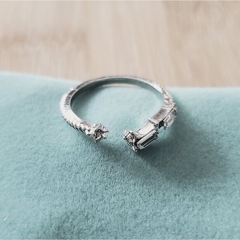 2/$25-New Open Ring Rope Inspired Detailing - Picture 2 of 11